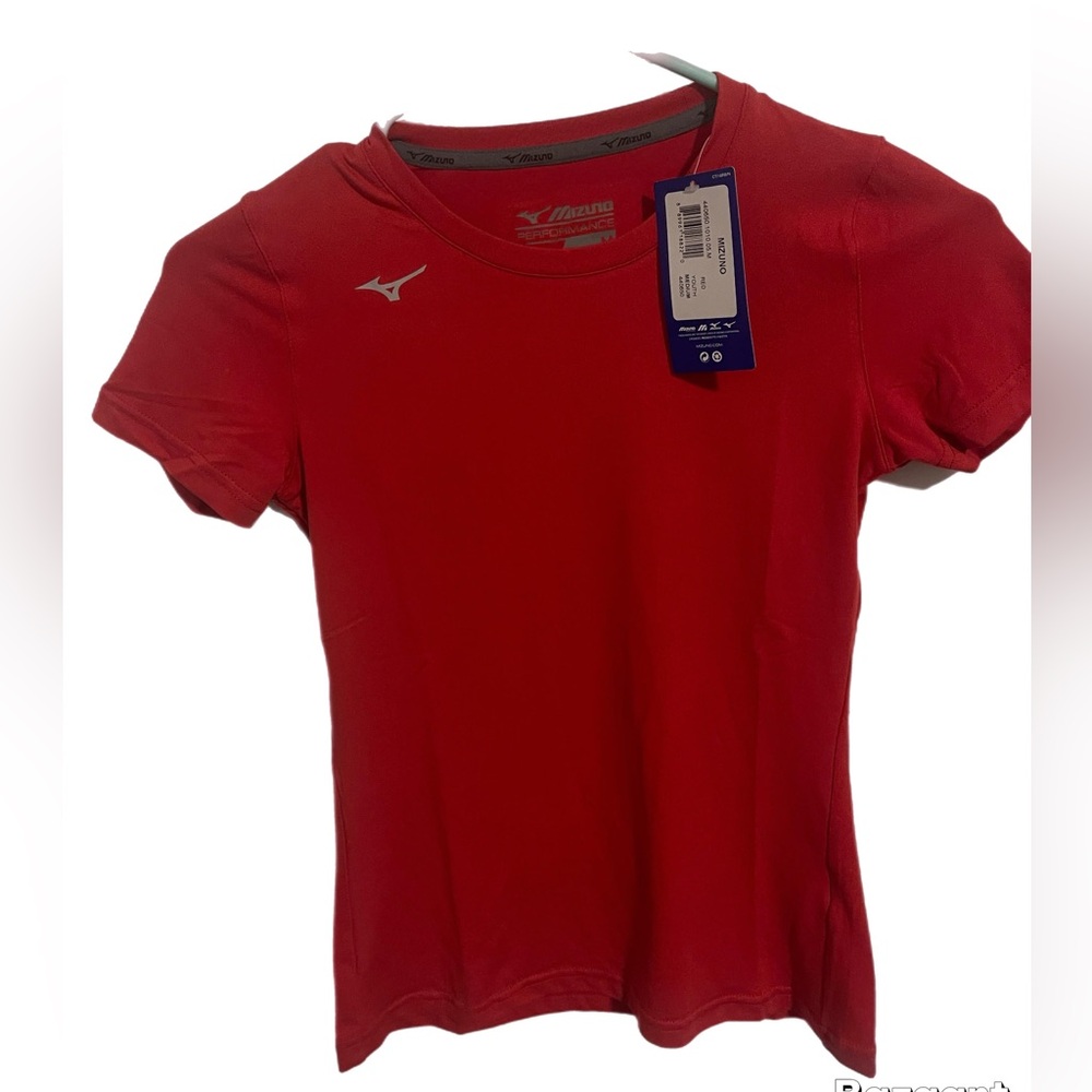 Mizuno Dynamic Red Short Sleeve Tee